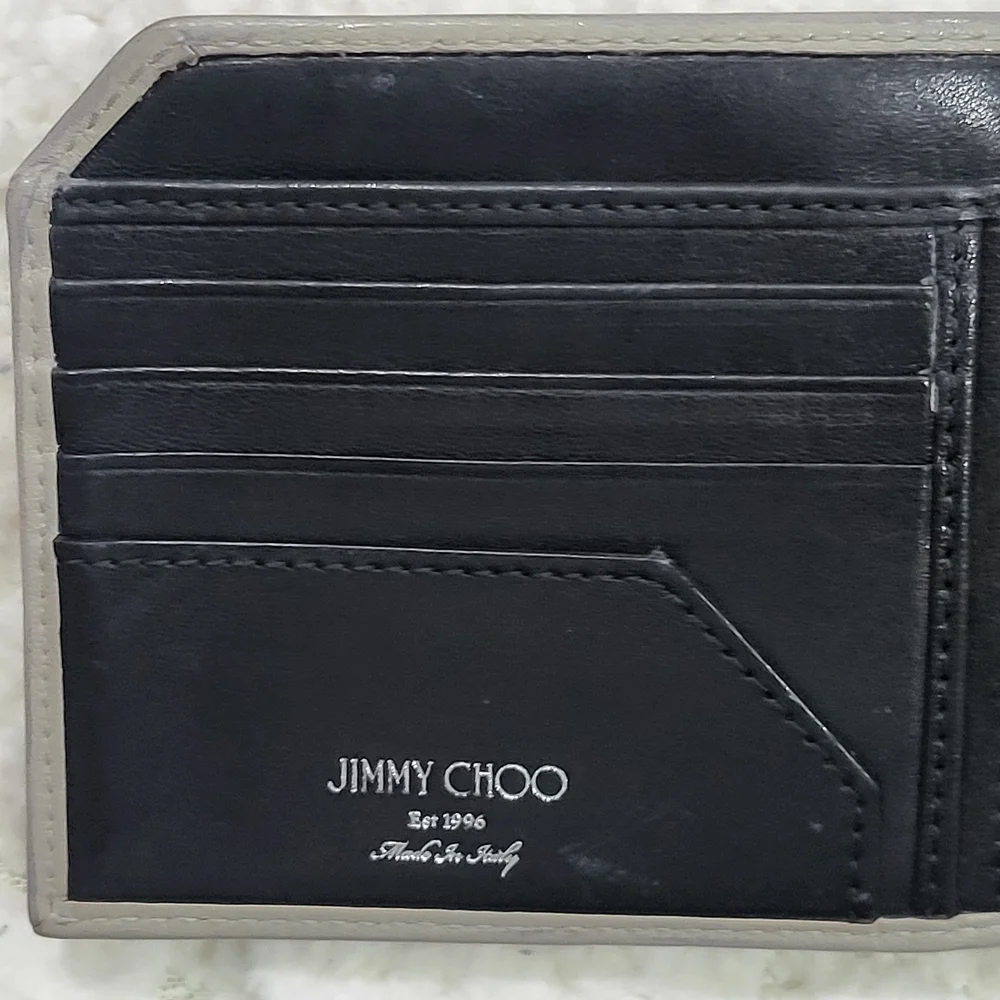 Jimmy Choo Albany wallet with mixed stars..Authentic